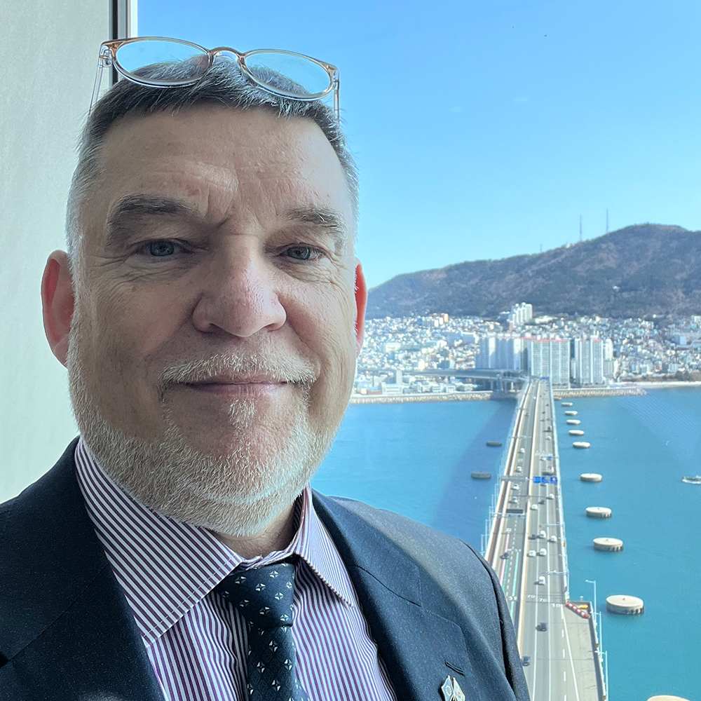 Holger Dörre, Geschäftsführer, UJCO Asia Business Consulting sowie Repräsentant des Auslandsbüros Südkorea für die Bundesvereinigung Mittelstand in Deutschland (BVMID) in Busan
