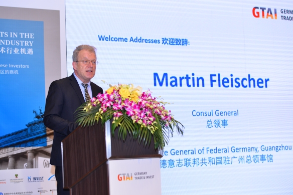 China Roadshow - Investorenveranstaltung Shenzhen, Developments in the German ICT Industry - Opportunities for Chinese Investors in Eastern Germany