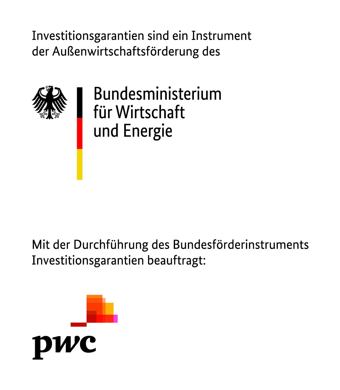 Logo Partner des Bundes PwC