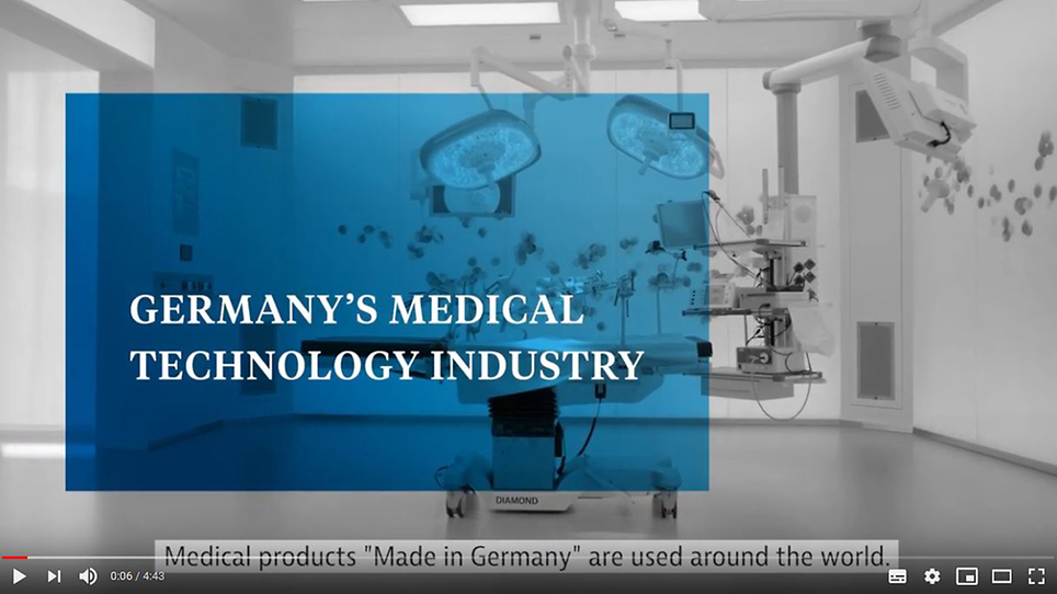 Video: Germany's Medical Technology Industry