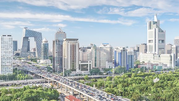 Skyline von Peking